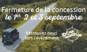 Fermeture YpoCamp Saintes pour Cap Roadtrip